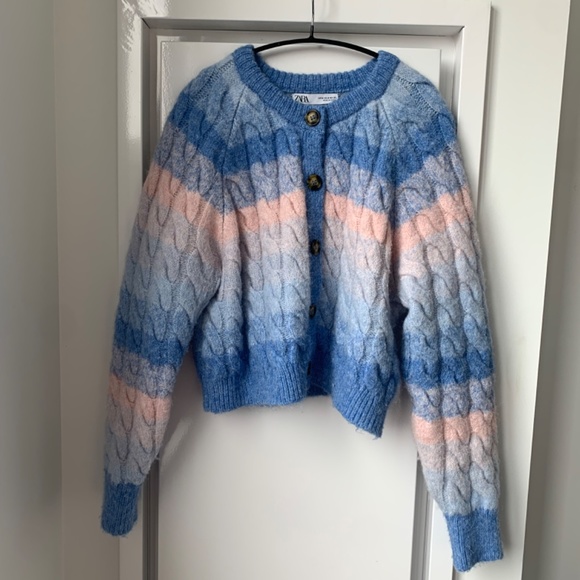 Zara wool blend cardigan - Picture 4 of 4